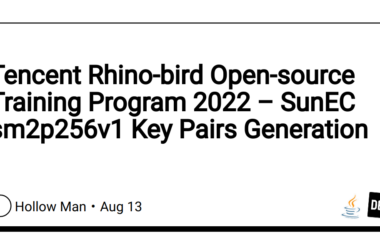tencent-rhino-bird-open-source-training-program-2022-–-sunec-sm2p256v1-key-pairs-generation