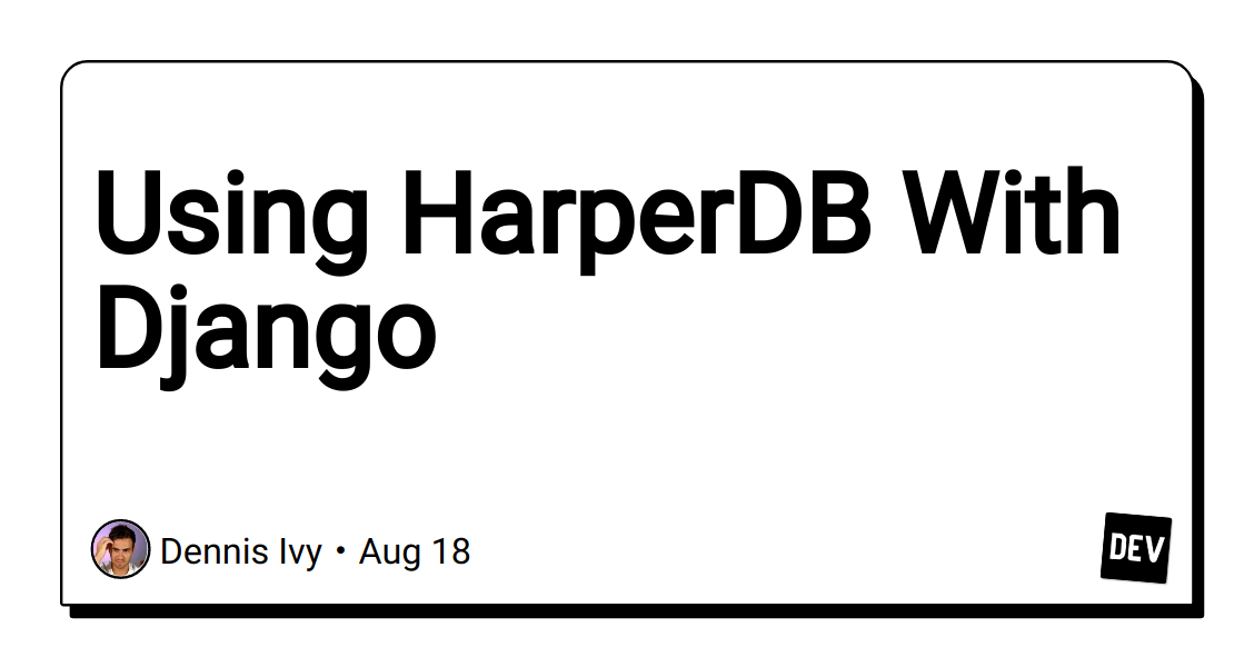 using-harperdb-with-django