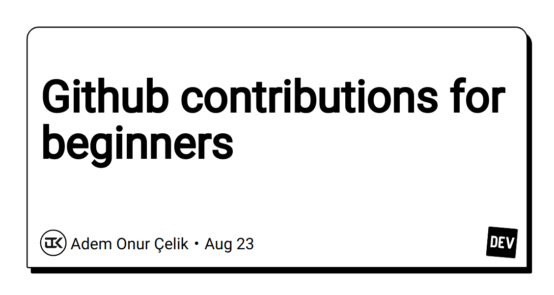 github-contributions-for-beginners