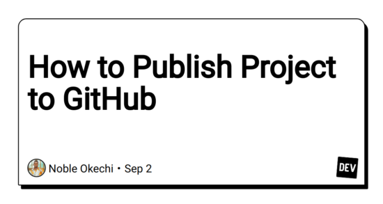 how-to-publish-project-to-github