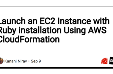 launch-an-ec2-instance-with-ruby-installation-using-aws-cloudformation