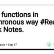 loop-functions-in-synchronous-way-#react-quick-notes.