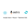 install-astro-+-react-+-tailwind-css