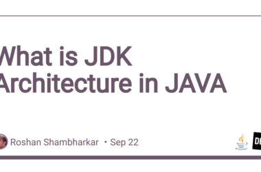 what-is-jdk-architecture-in-java