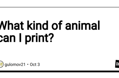 what-kind-of-animal-can-i-print?