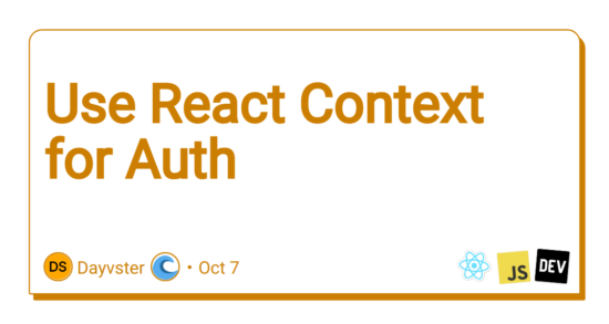 use-react-context-for-auth