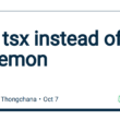 use-tsx-instead-of-nodemon
