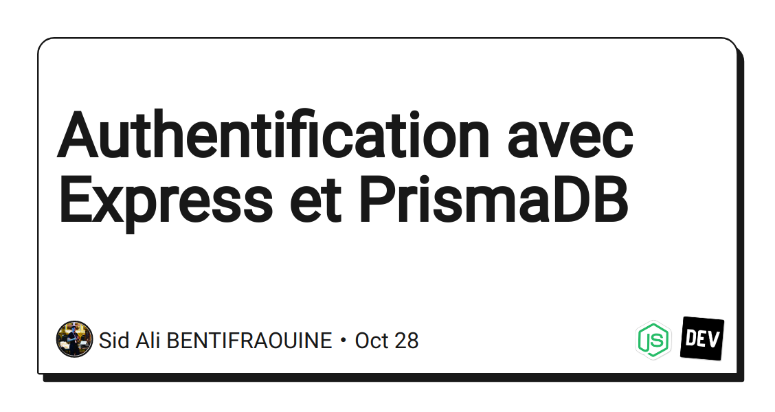 authentification-avec-express-et-prismadb