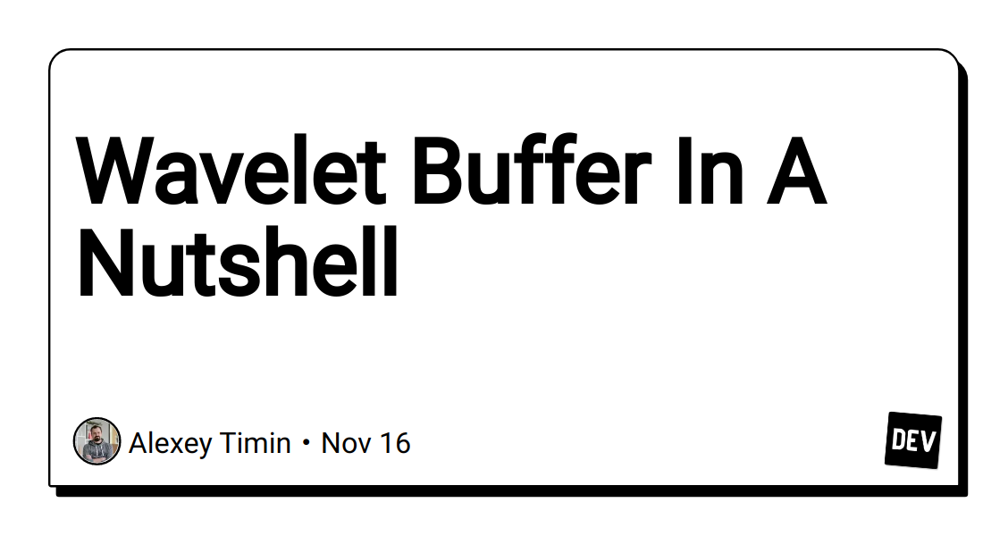 wavelet-buffer-in-a-nutshell
