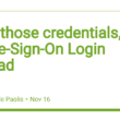 drop-those-credentials,-use-single-sign-on-login-instead