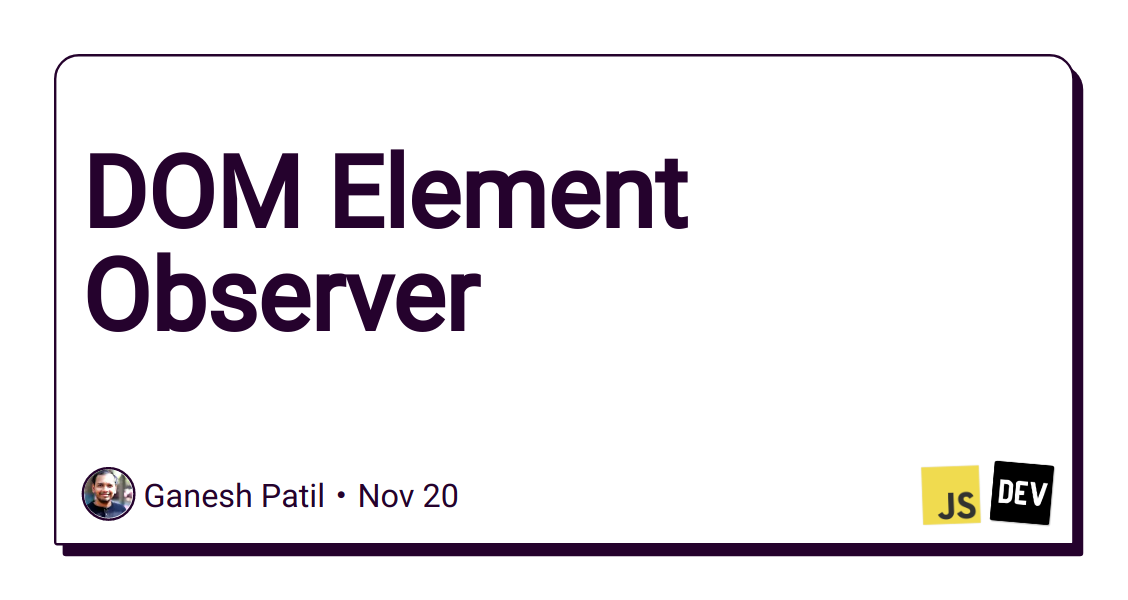 dom-element-observer