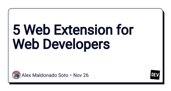 5-web-extension-for-web-developers