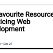 my-favourite-resources-for-practicing-web-development