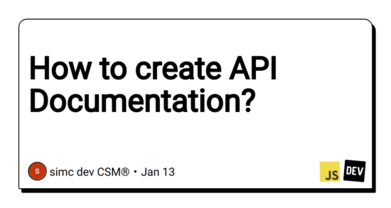 how-to-create-api-documentation?