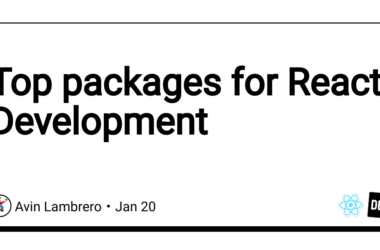 top-packages-for-react-development