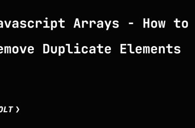 javascript-arrays-–-how-to-remove-duplicate-elements
