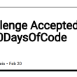 challenge-accepted:-#100daysofcode