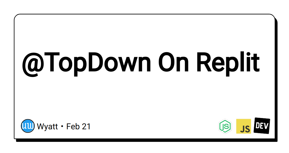 @topdown-on-replit