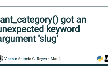 rant-category()-got-an-unexpected-keyword-argument-‘slug’