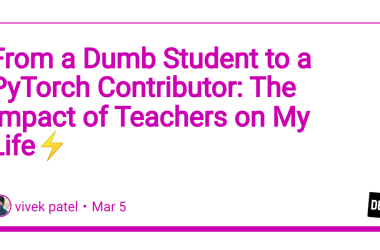 from-a-dumb-student-to-a-pytorch-contributor:-the-impact-of-teachers-on-my-life