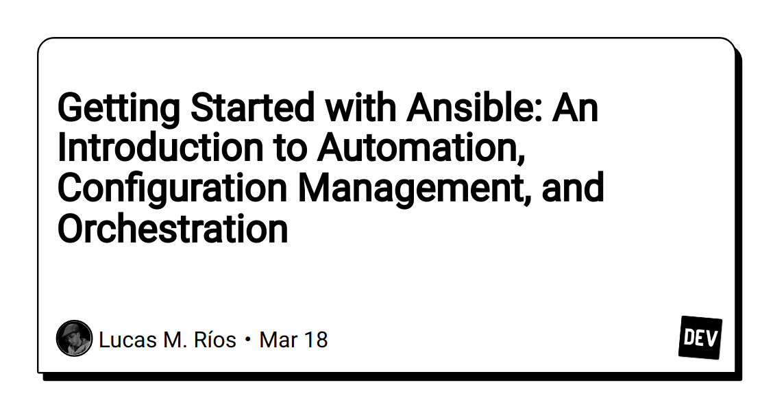 getting-started-with-ansible:-an-introduction-to-automation,-configuration-management,-and-orchestration