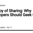 the-joy-of-sharing:-why-developers-should-geek-out-more