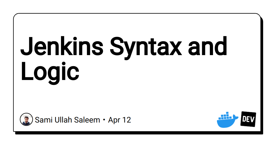 jenkins-syntax-and-logic