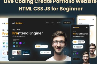 create-portfolio-website-for-beginner-2-hour
