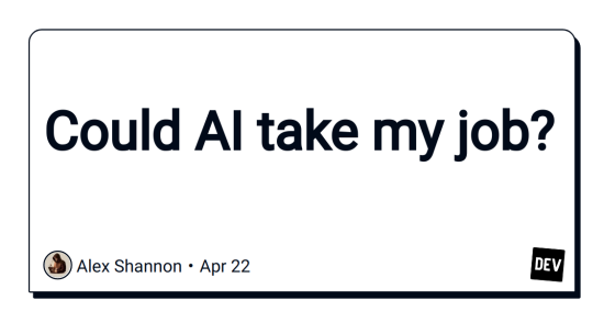 could-ai-take-my-job?
