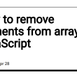 how-to-remove-elements-from-array-in-javascript