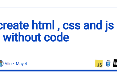 create-html-,-css-and-js-–-without-code