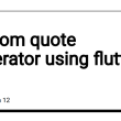 random-quote-generator-using-flutter