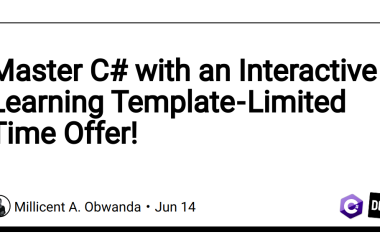 master-c#-with-an-interactive-learning-template - limited-time offer!
