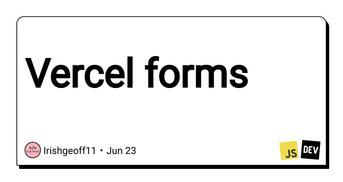 vercel-forms