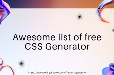 awesome-list-of-free-css-generator