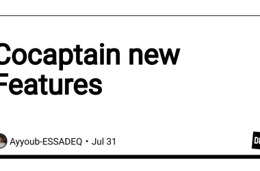 cocaptain-new-features