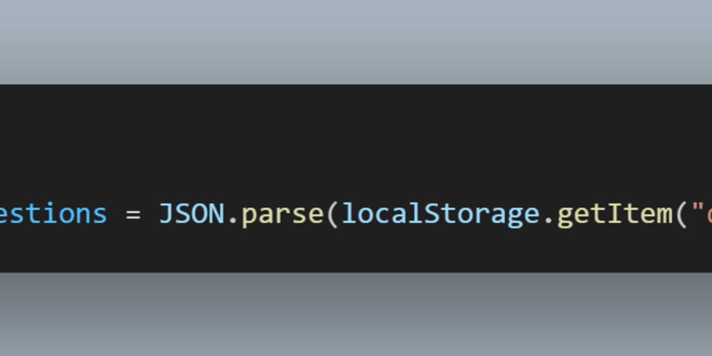 Working with JavaScript Local Storage - prodSens.live