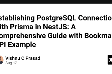 establishing-postgresql-connection-with-prisma-in-nestjs:-a-comprehensive-guide-with-bookmark-api-example