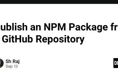 publish-an-npm-package-from-a-github-repository