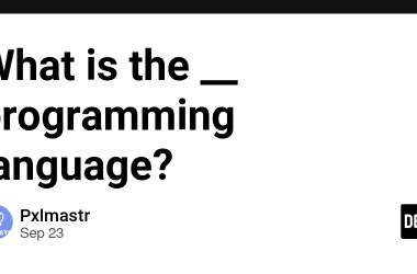 what-is-the-programming-language?