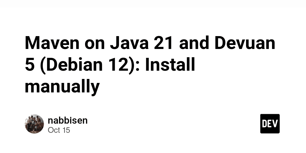 maven-on-java-21-and-devuan-5-(debian-12):-install-manually