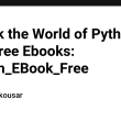 unlock-the-world-of-python-with-free-ebooks:-python-ebook-free