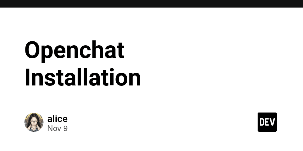 openchat-installation