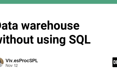 data-warehouse-without-using-sql