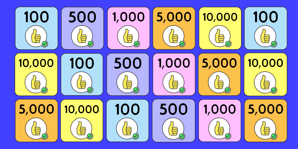 thumbs-up-milestone-badges!-