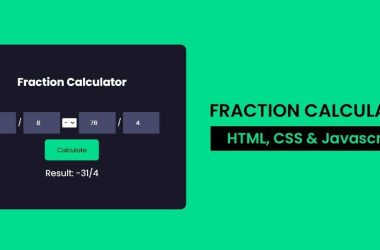fractions-calculator-with-html,-css-and-javascript