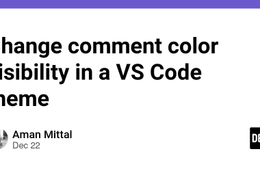 change-comment-color-visibility-in-a-vs-code-theme
