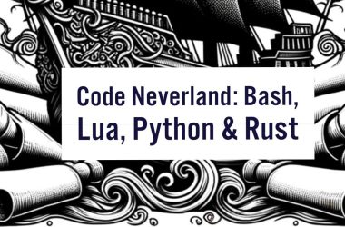 to-code-and-beyond:-a-neverland-adventure-in-bash,-lua,-python,-and-rust