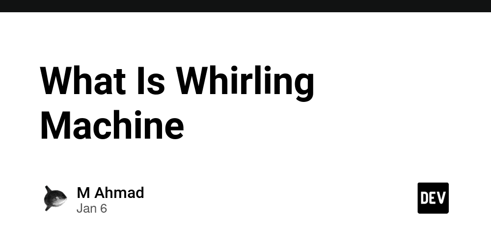 what-is-whirling-machine？