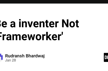 be-a-inventer-not-‘frameworker’